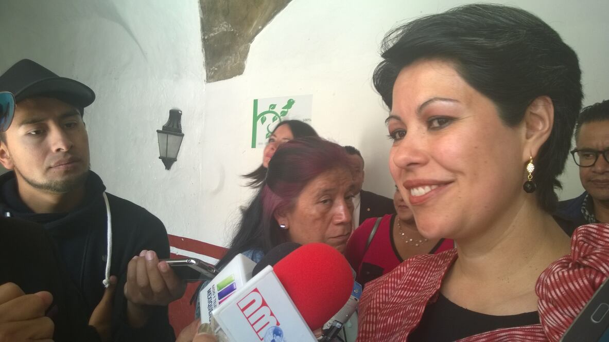 La secretaria de Turismo, Rosalinda Benítez aplaudió el repunte del turismo en el Estado de México (Juan Manuel Barrera/ EL UNIVERSAL)