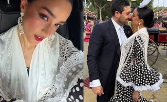 Alejandra Capetillo, hija de Biby Gaytán, presume look flamenco en Sevilla