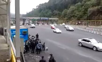 Despliega SSP vigilancia en accesos carreteros por marchas