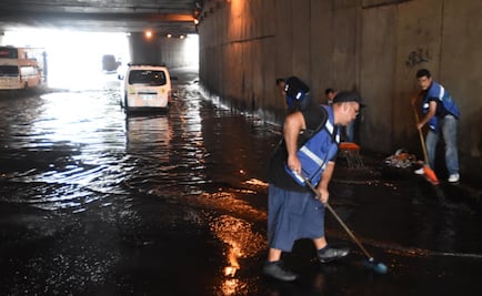 Reportan 40 encharcamientos y 9 árboles caídos por lluvias en la CDMX