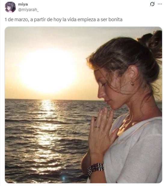 Memes de marzo. Foto: X