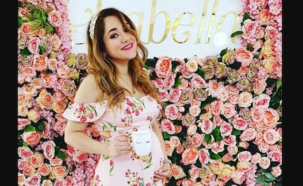 En medio de pandemia, Sherlyn se alista para dar a luz