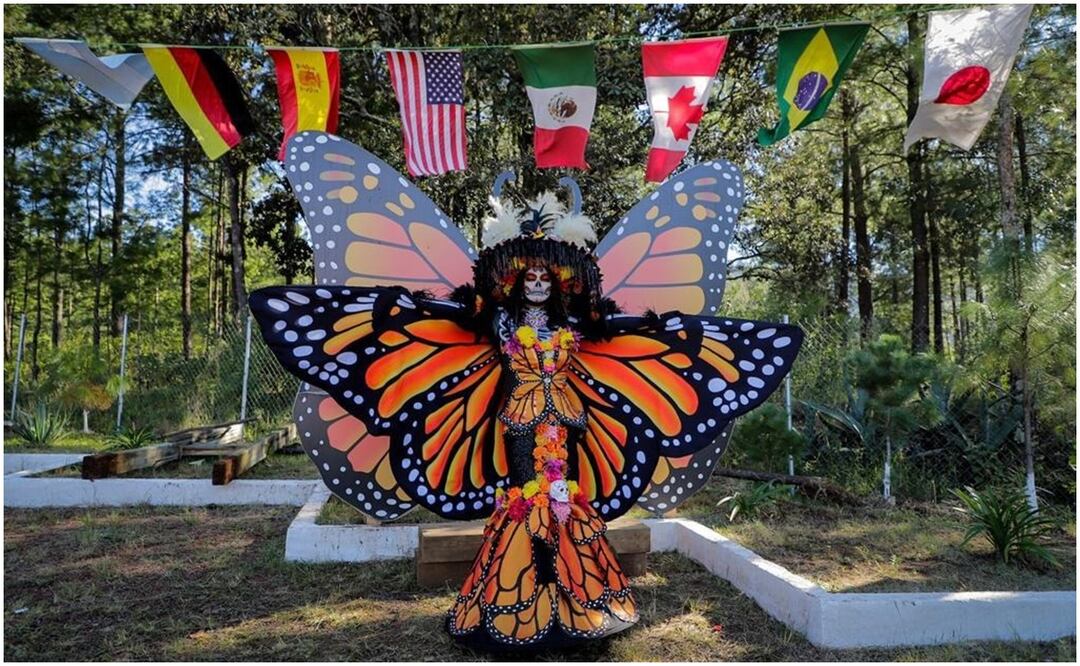 El gobernador Alfredo Ramírez Bedolla informó que Michoacán se prepara para la llegada de la Mariposa Monarca, la Carrera Panamericana y la Semana de Ánimas o Semana de Muertos (25/09/2024). Foto: Especial