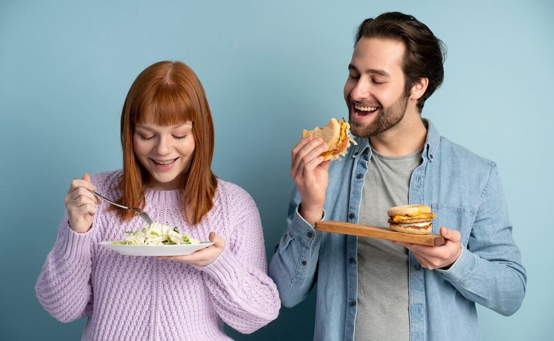 Comer alimentos ricos en fibra y bajos en calorías facilita el metabolismo. Foto: Freepik