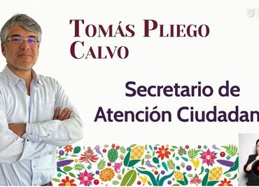 Perfil de Tomás Pliego Calvo, próximo titular de la Secretaría de Atención Ciudadana de la CDMX