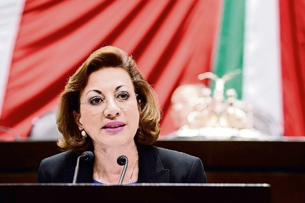 Guadalupe Murguía, presidenta de la Cámara Baja, dijo que la nueva relación con EU se debe abordar en la reunión interparlamentaria. (ARCHIVO EL UNIVERSAL)