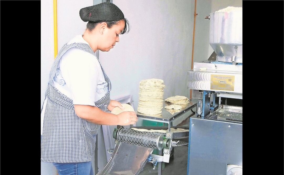 En el Valle de México, el kilo de tortilla oscila entre 18 y 20 pesos. Foto: ARCHIVO EL UNIVERSAL
