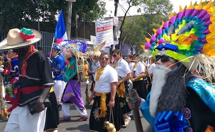 Con música y cohetes celebran batalla de Puebla en Peñón de los Baños