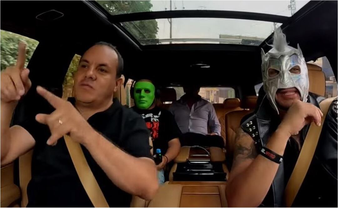 Cuauhtémoc Blanco con el Escorpión Dorado