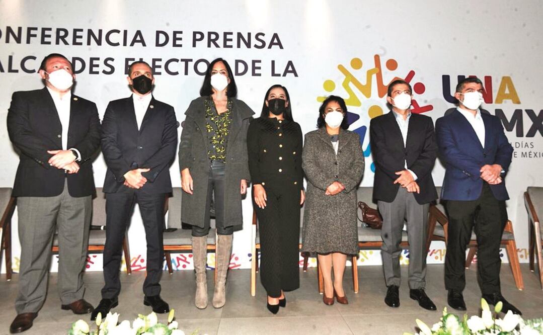 Los alcaldes que integran la UNACDMX expresaron su disposición de trabajar de manera coordinada con la jefa de Gobierno, Claudia Sheinbaum. Foto: ESPECIAL
