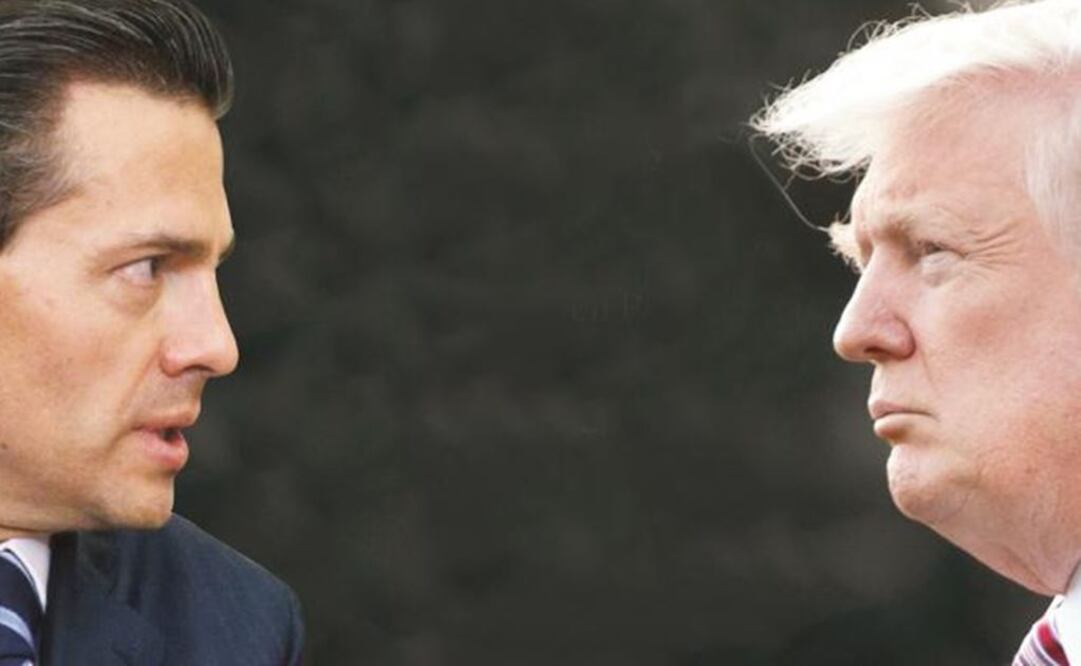 Acuerdan Peña Nieto y Donald Trump no hablar públicamente sobre el muro