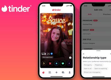 Tinder permitirá indicar qué tipo de relación estás buscando