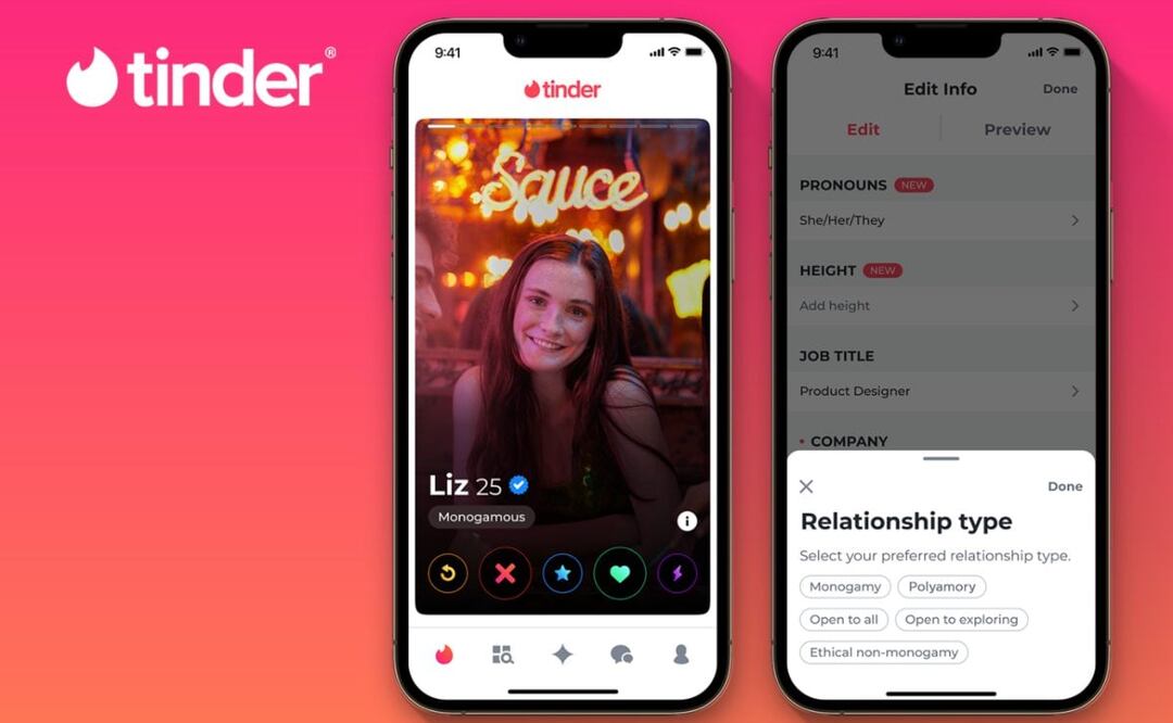 Tinder permitirá indicar qué tipo de relación estás buscando