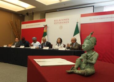 Yoruba archeological piece Mexico returned to Nigeria is fake