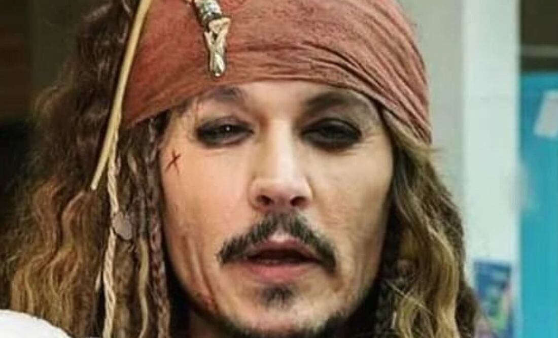 Jack Sparrow. Fuente: Instagram @johnnydeppfasbr