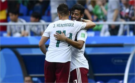 Chicharito Hernández y Carlos Vela, los últimos anotadores de México en un Mundial