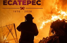 Bomberos de Ecatepec cumplen 50 años entre historias de valentía y abandono