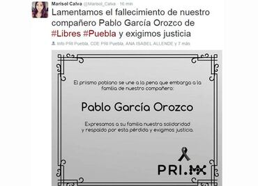 Matan a operador del PRI en Puebla