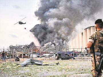 Un bombardeo israelí en Siria mata a 42 soldados y combatientes de Hezbolá