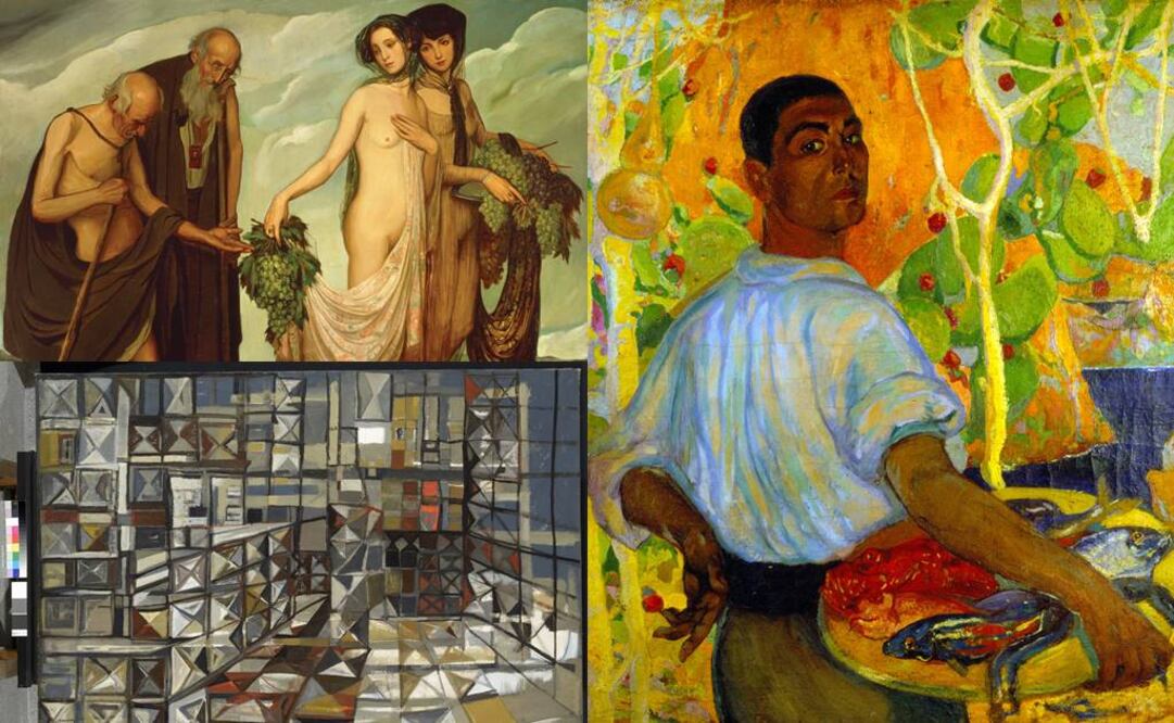 Dividida en nueve núcleos, la muestra incluye obras de Diego Rivera, Ángel Zárraga, Rufino Tamayo, David Alfaro Siqueiros, José Clemente Orozco, así como de Henri Matisse, Picasso, Leonora Carrington, Remedios Varo, entre otros. FOTO: Cortesía Munal.