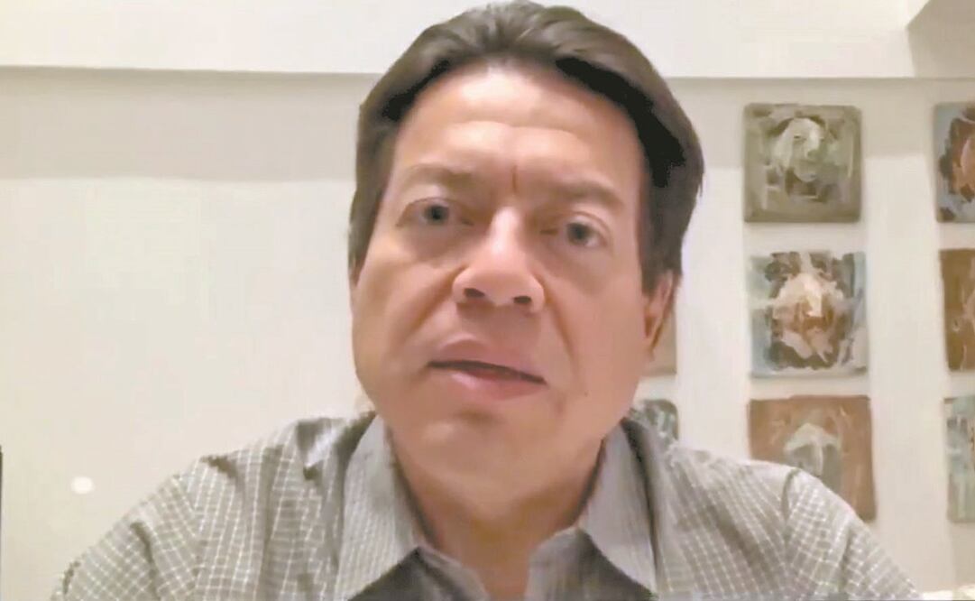 En un video que publicó en sus redes sociales, Mario Delgado adelantó que propondrán varios cambios a la iniciativa presidencial. Foto: TOMADA DE VIDEO