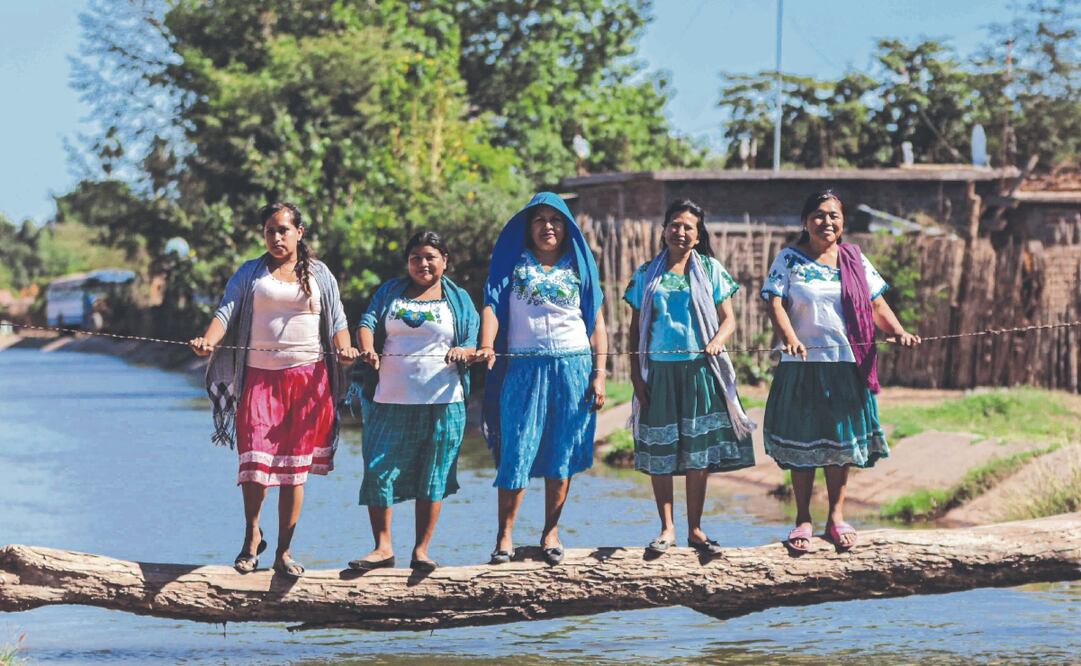 Denuncian yaquis “Plan de injusticia”. Foto: de Daliri Oropeza. El Universal