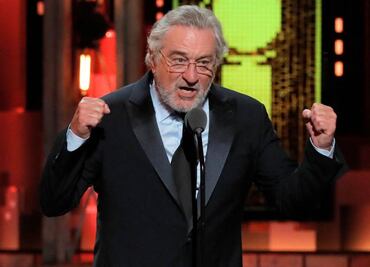 Robert De Niro insulta a Trump y es ovacionado de pie