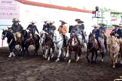 Inicia la fiesta de la charrería nacional en Michoacán