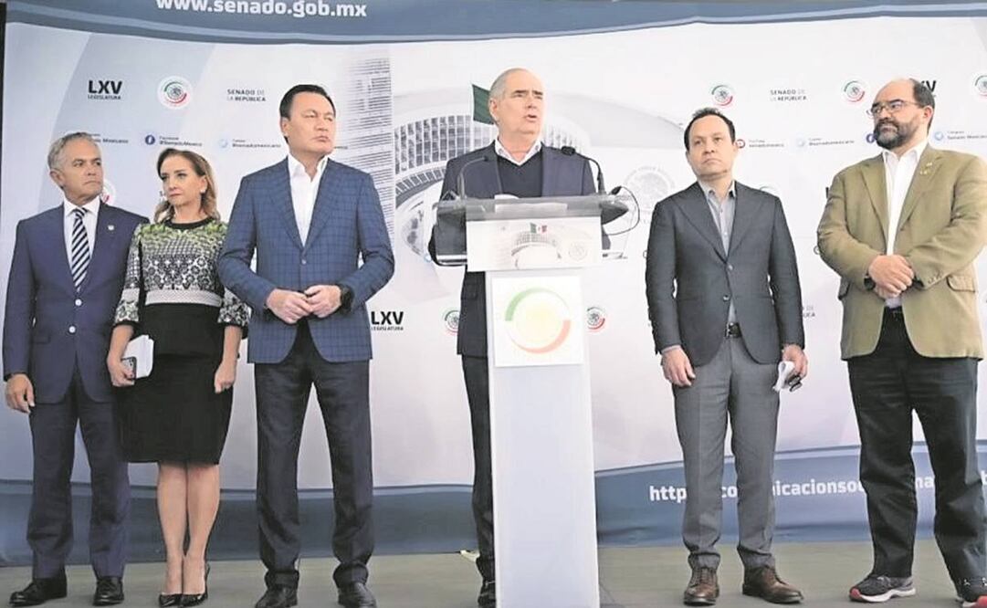 Los integrantes del bloque de contención señalan que este es un momento crítico para México y también de definiciones. Foto: Especial