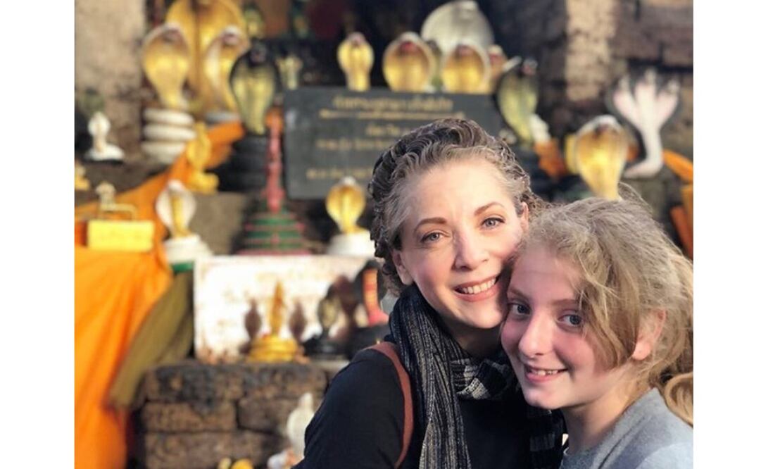 Edith González y su hija Constanza. Foto: Captura Instagran Edith González