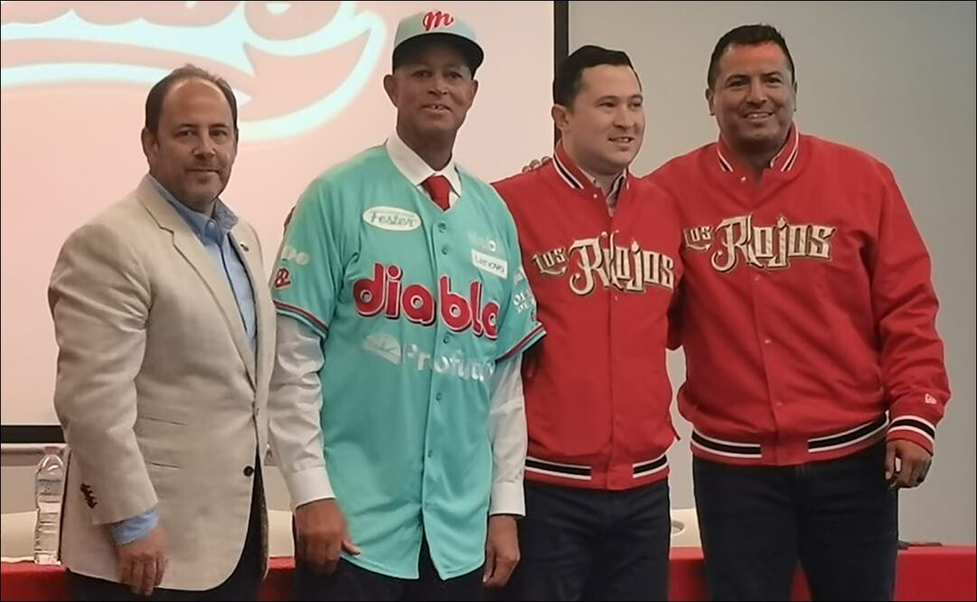 Diablos Rojos del México presenta a Lorenzo Bundy como su nuevo manager de cara a la temporada 2024 / FOTO:
Leobardo Vázquez