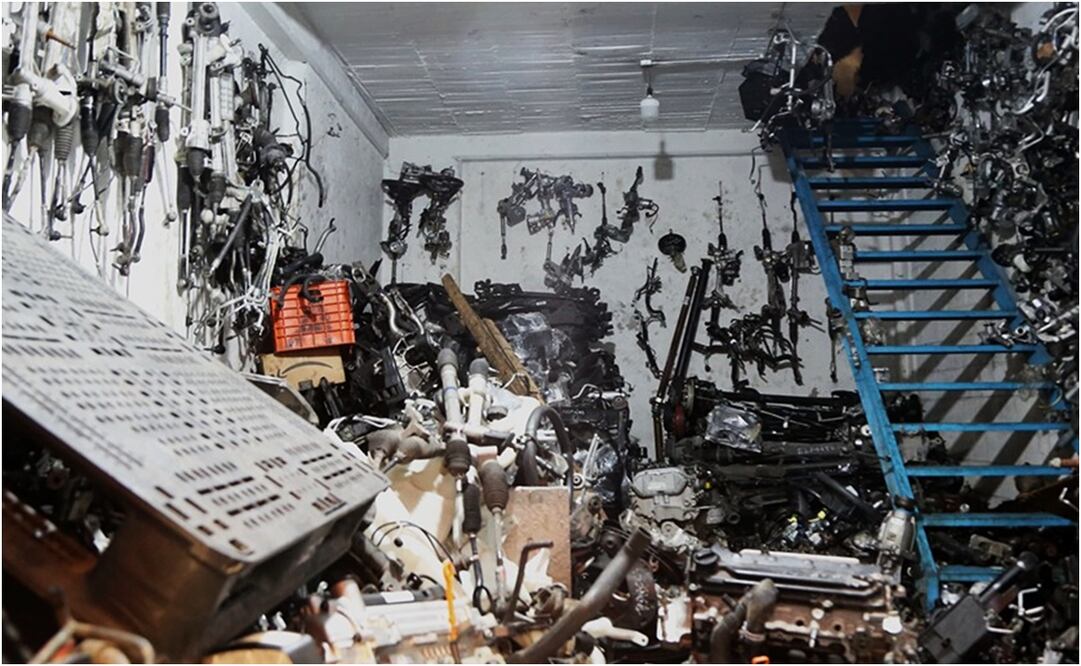 Detienen a 231 personas por robo de autopartes desde octubre 2024. Imagen ilustrativa. Foto: Especial