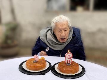 Celebran a López Tarso, "me faltan cuatro años para los 100", dice el actor