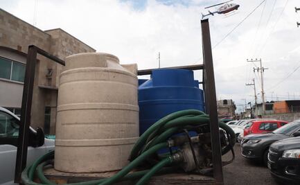 Detienen a 5 presuntos huachicoleros de agua en Ecatepec