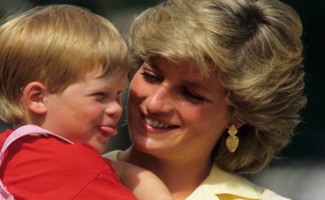 Príncipe Harry y Lady Di. Foto: getty images