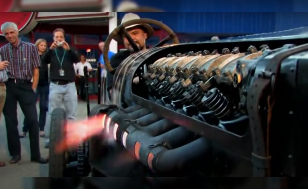 El biplaza tiene el motor de un BMW VI utilizado en aviones del siglo XX. Foto: YouTube / Technik Museen Sinsheim und Speyer