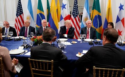 Trump urge "restauración plena" de la democracia en Venezuela