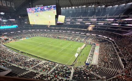 La afición vuelve a abandonar a la Selección Mexicana, ahora en el AT&T Stadium frente a Canadá