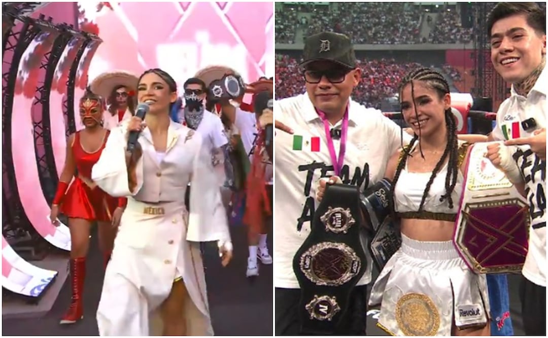 La mexicana destacó durante su participación en la velada del año. Foto: Twitch