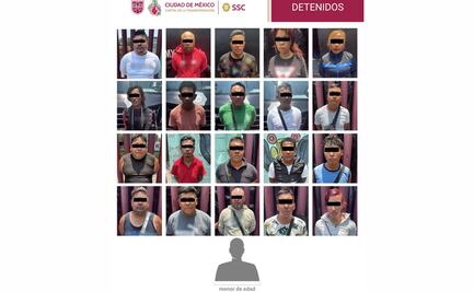 Caen 21 integrantes del "sindicato" Los 300 vinculados a despojos y extorsión; buscaban apoderarse de espacios comerciales en la GAM