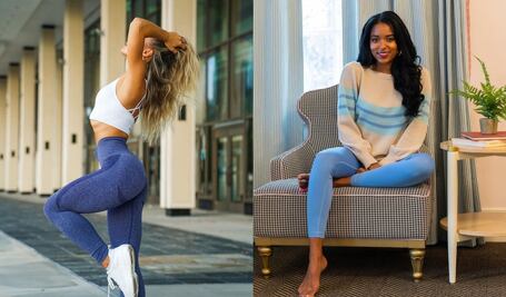 Colores que debes evitar al usar leggings