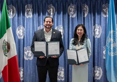 Alcalde de Tijuana firma acuerdo con el Programa de las Naciones Unidas para el Desarrollo; buscan fortalecer políticas públicas