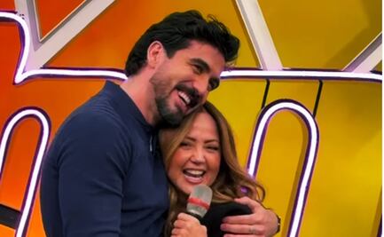Andrea Legarreta y Luis Carlos Origel se derriten en "Hoy"; la conductora aclara apariciones de su novio