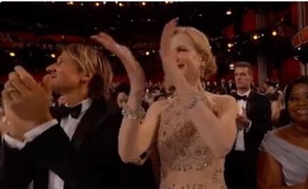 Critican a Nicole Kidman por su manera de aplaudir en los Oscar