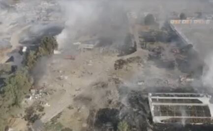 Confirman que polvorines y taller que explotaron en Tultepec sí tenían permiso de la Sedena