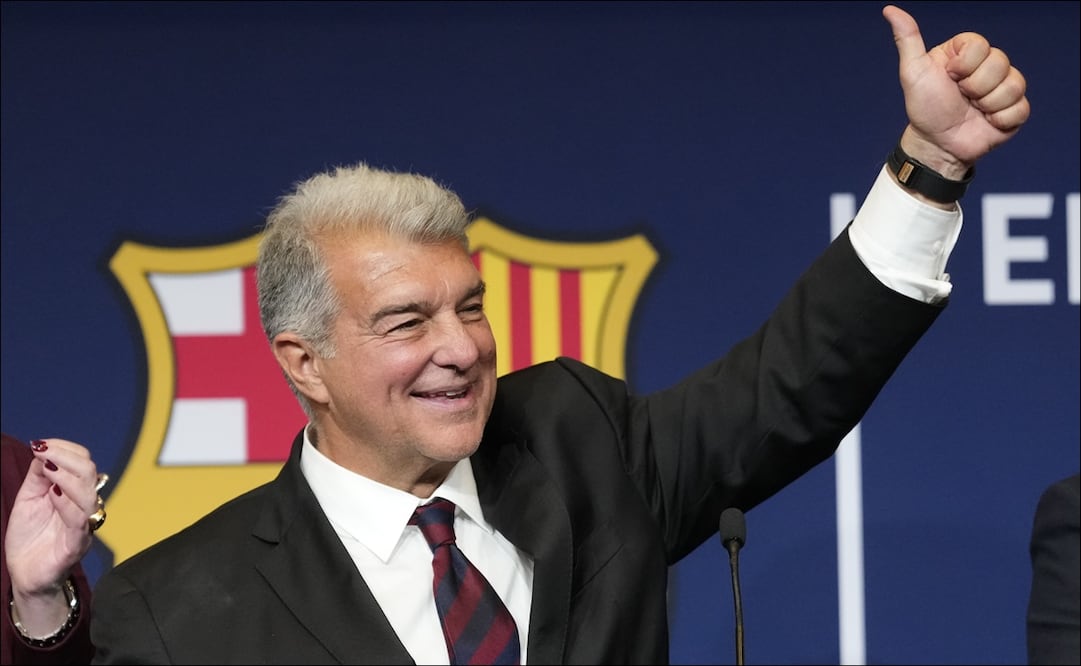 Laporta ganó las elecciones a presidente del Barcelona / Foto: EFE