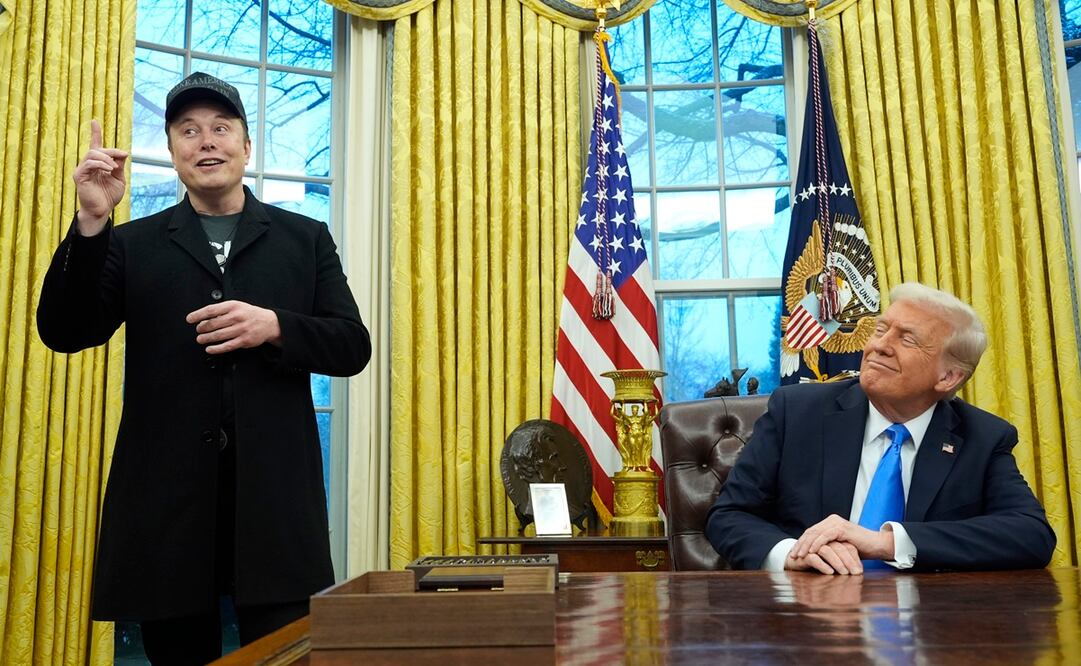 El presidente Donald Trump y Elon Musk en el Despacho Oval de la Casa Blanca, en Washington. Foto/Alex Brandon. AP
