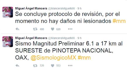 Mexico rumbled by 6.0 magnitude quake 