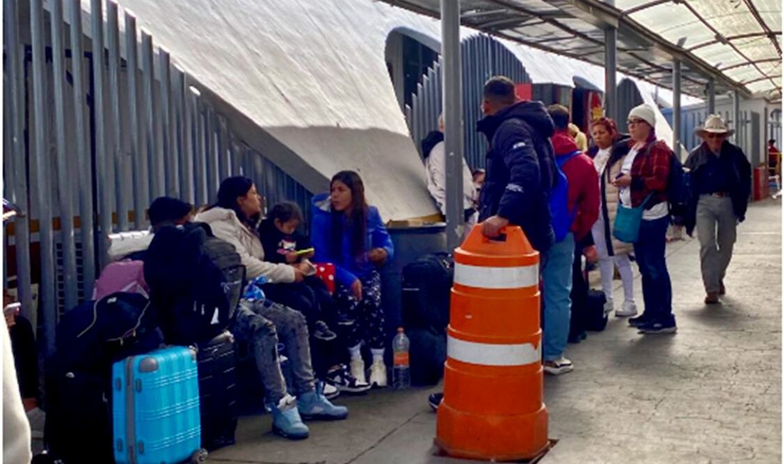 Los albergues en la CDMX se alistan para recibir a una oleada de migrantes deportados de EU. Foto: Valente Rosas/EL UNIVERSAL