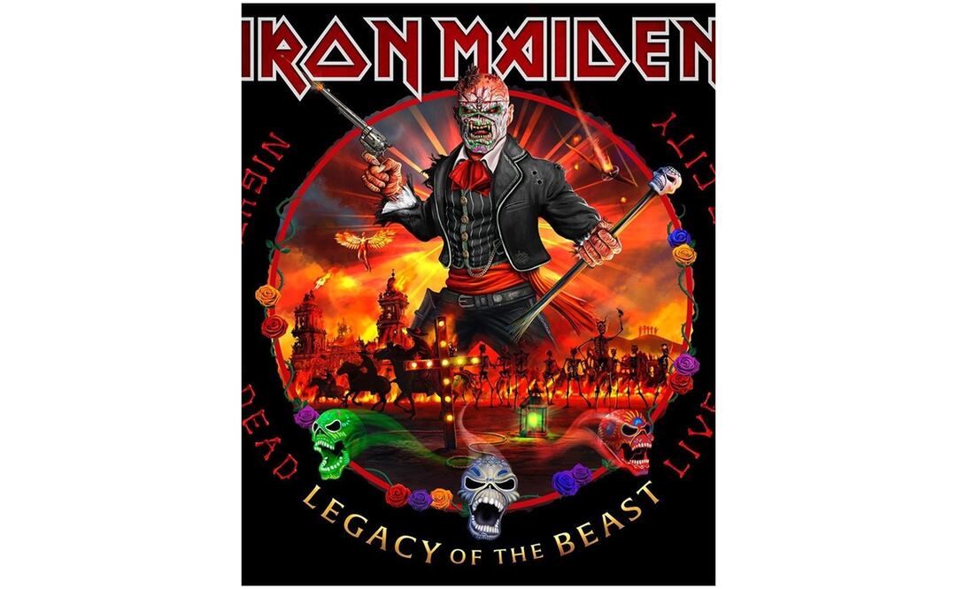 Serán, ha avanzado su discográfica, más de 100 minutos de clásicos de la banda fruto de la gira "Legacy Of The Beast". Foto: Instagram
